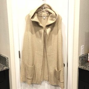 NEW WITH TAG | SLEEVELESS SWEATER IN OATMEAL